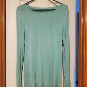Large Blue long sleeve soft shirt